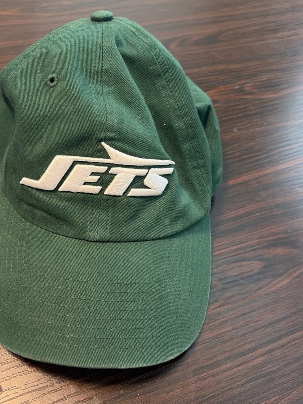 NFL Green 'Jets' Embroidered Baseball Cap